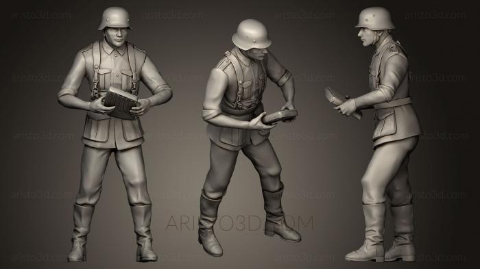 Military figurines (STKW_0201) 3D model for CNC machine